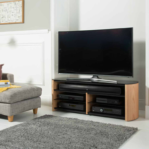 Corner tv stand for sales 49 inch tv