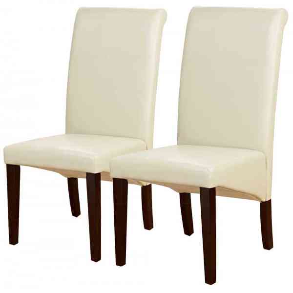 A GRADE Pair of PU Leather Roll Back Chairs in Ivy  A GRADE Pair of PU Leather Roll Back Chairs in Ivy
