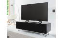 Alphason CRO2-1200CPT-BK Chromium Concept Black TV Stand with Speaker Mesh Front